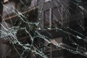 Broken glass background
